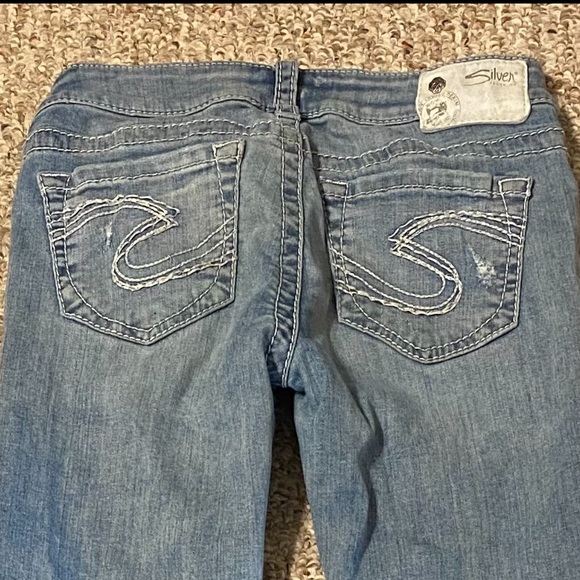 Silver Camden Skinny Jeans W25 L31 - Picture 4 of 8